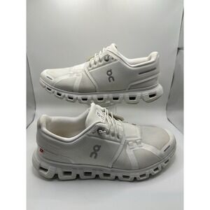 Size 8 - ON Cloud 6 Triple White Men's